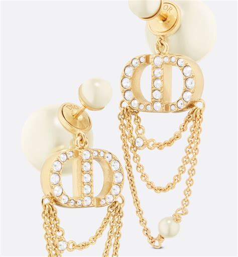 boucles d'oreilles dior perles|Boucles d'oreilles Dior 414679 d'occasion .